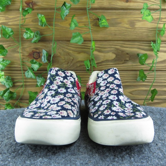 SeaVees Poplin Twil Women Slip-On Shoes Size 6 Medium Multicolor Fabric Slip On - Picture 2 of 10